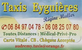 TAXI REGINE MULLER, Taxi dans les Bouches-du-Rhône