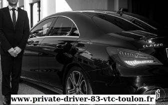 PRIVATE DRIVER 83, Taxi dans le Var